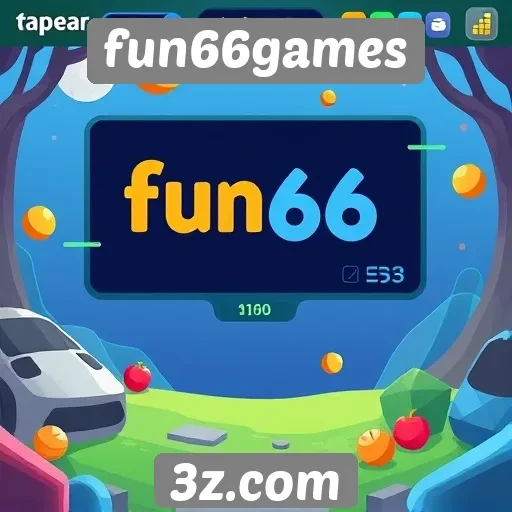 Explorando a interface do usuário do site fun66games